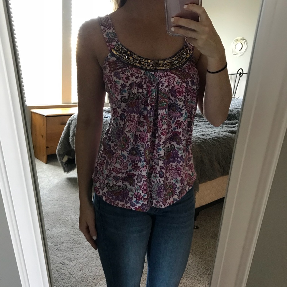 Express Multi Colored Tank - Picture 2 of 2